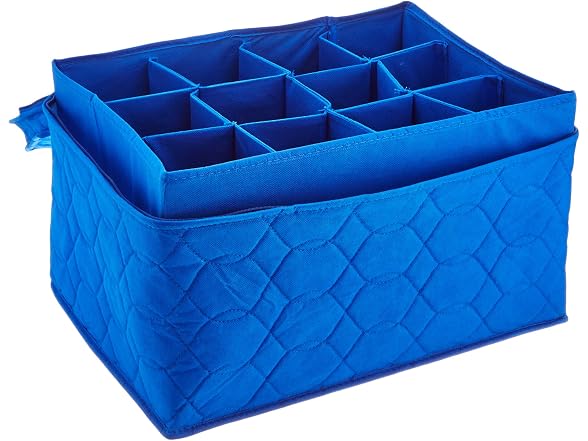 Hagerty 19773 Stemware Saver Holds Set of 12, Blue