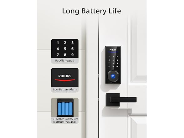 Philips DDL210-1H-L Phlips Keypad Front Door Lock - Gallery 6