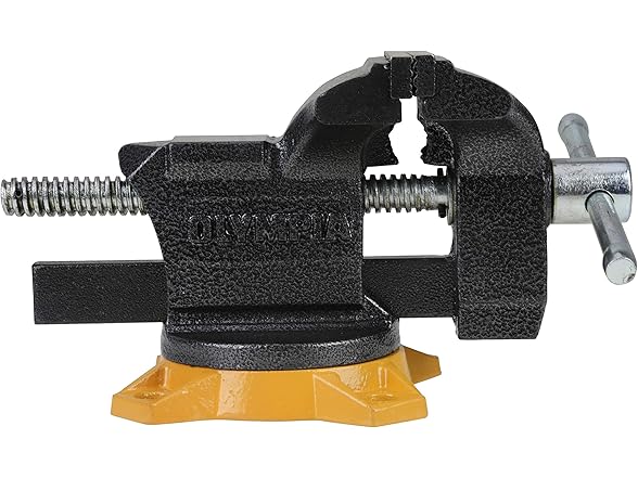 4" Bench Vise Gray