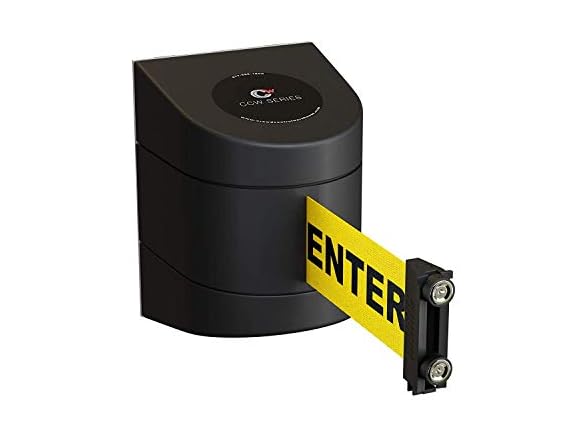 CCW Wall Mount Retractable Belt Barrier