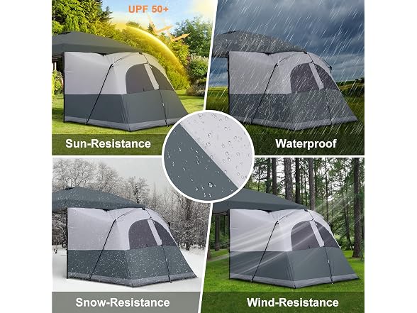 KAMPKEEPER Canopy Side Tent 4-6 Person
