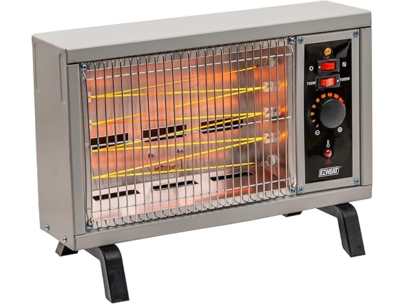 EZ-HEAT Portable Electric Radiant Space Heater