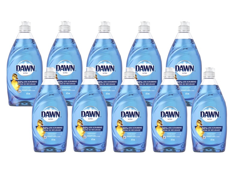 Dawn MY-DAWNU16-R 16 ozs 10 Pack Dawn Ultra Dish