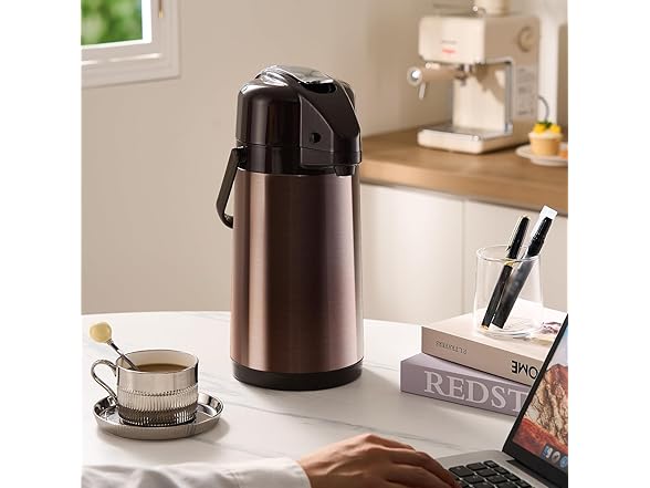 Coffee Carafe with Double Pump