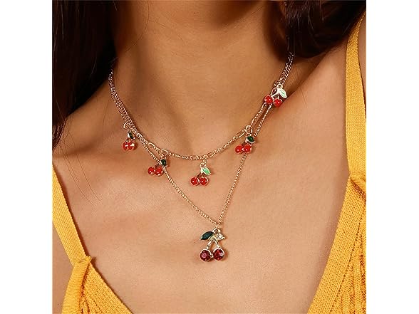 WETMT Cherry Necklace