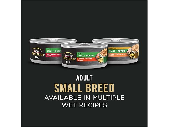 Purina Pro Plan Small Breed Senior Dog Food, Shred