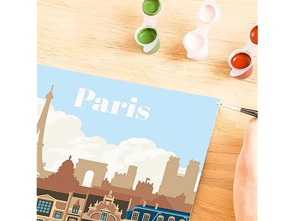 Ravensburger Relax CreArt Paris Paint by Numbers