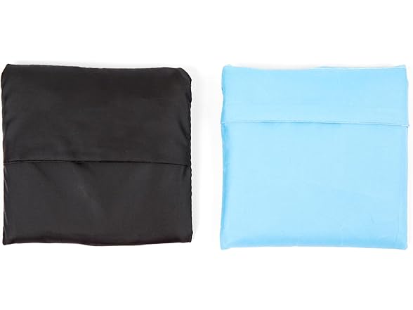 MIAMICA Travel Tote Bag, Black & Blue