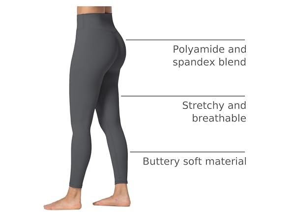 Sunzel Womens Leggings 25in M Poppy Seed
