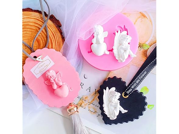 FEIYU BUY 3D Angel Baby Shape Fairy Mold