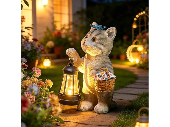 Brightown Solar Turtle Garden Decor Statue