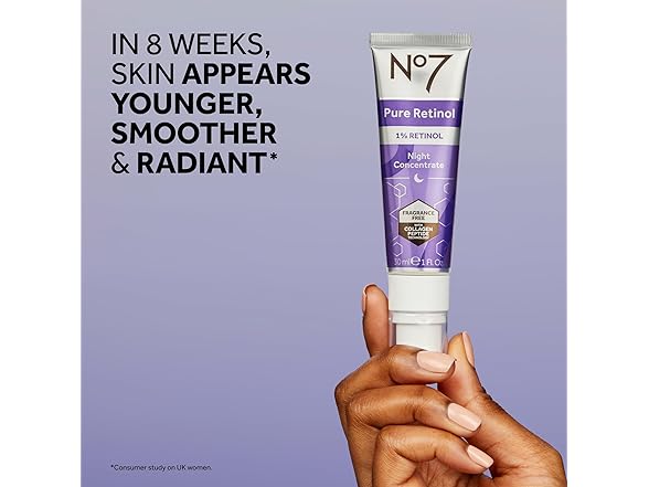 No7 Pure Retinol 1% Night Concentrate