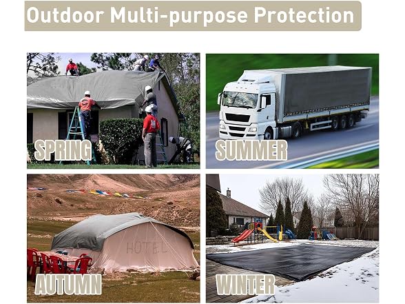 Yescom 10x15FT 10-Mil Plastic Tarp