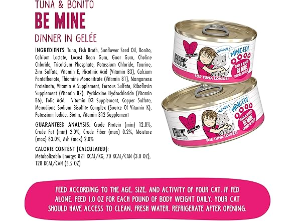 Best Feline Friend Weruva Minced Natural Wet Food