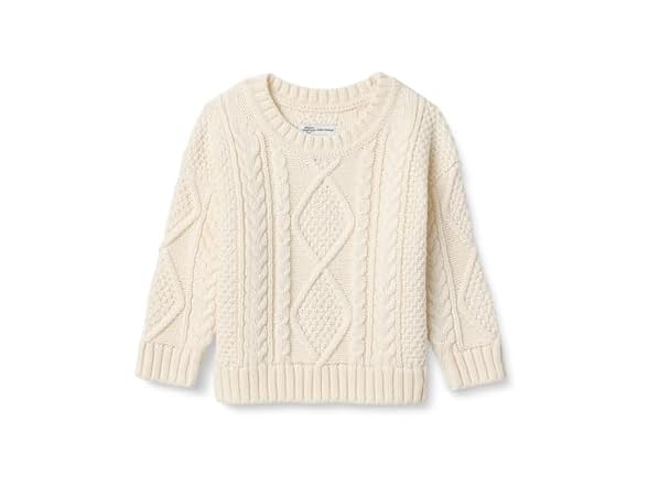 Baby Cable Sweater | Your Color Choice