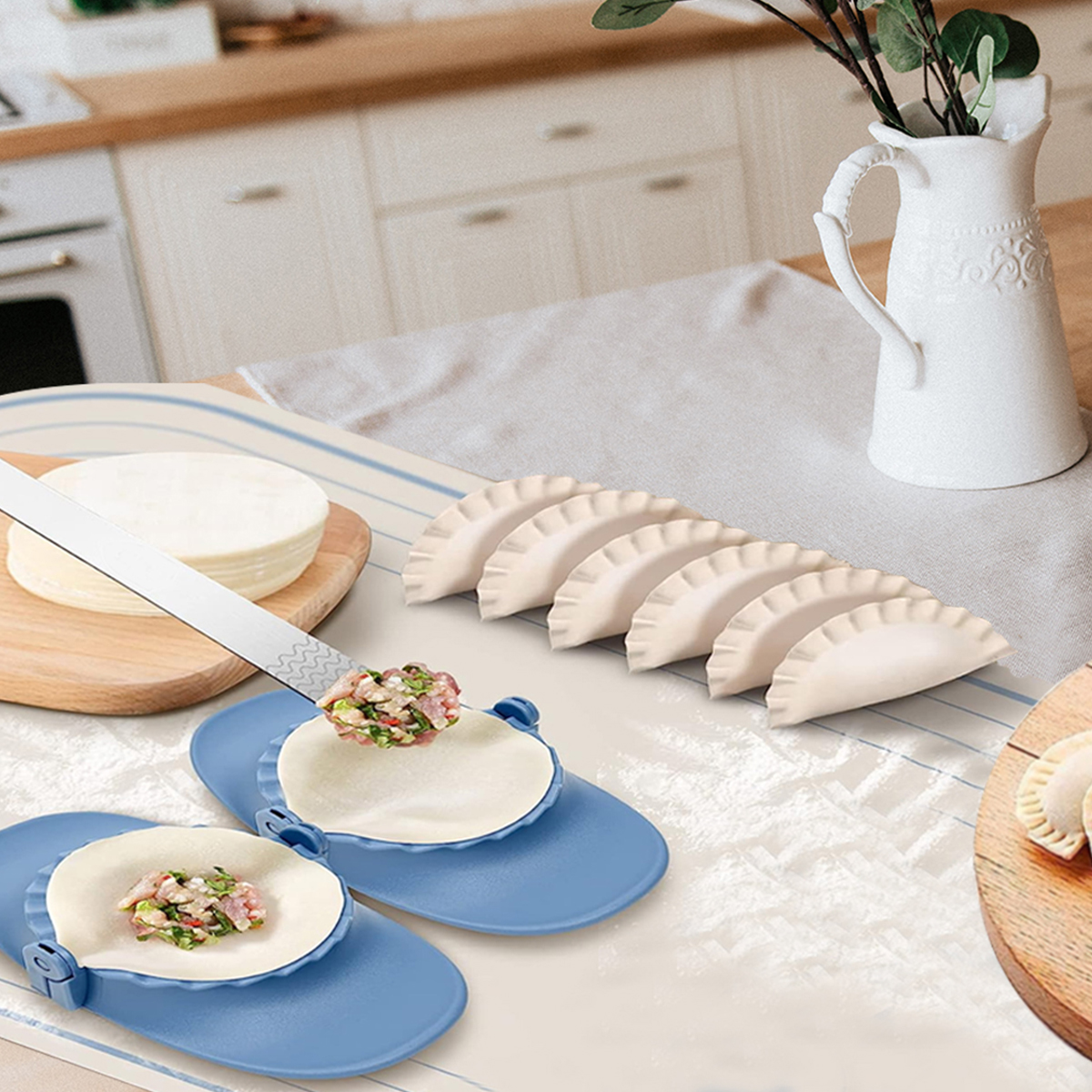 Set of 3: Dumpling Maker Mold Press - Gallery 10