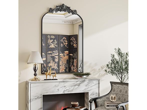 VooBang Vintage Arched Bathroom Mirror