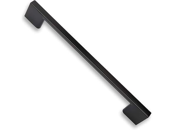 Southern Hills Black Cabinet Pulls, 8.75"