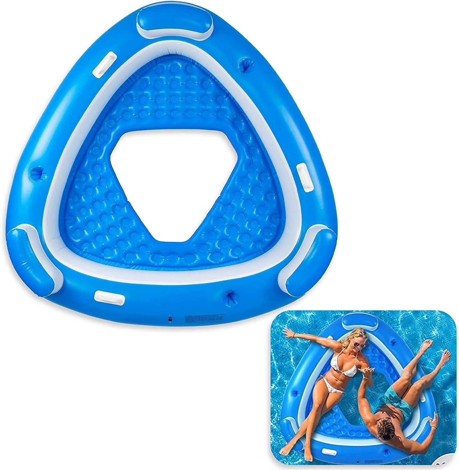 Inflatable Floating Island Pool Lounge - Gallery 4