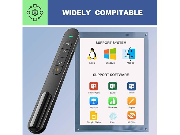 QUI Presentation Clicker Remote