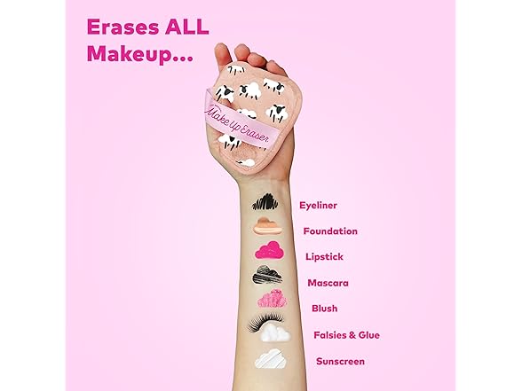 The Original MakeUp Eraser, 7-Day Set Counting Sheep