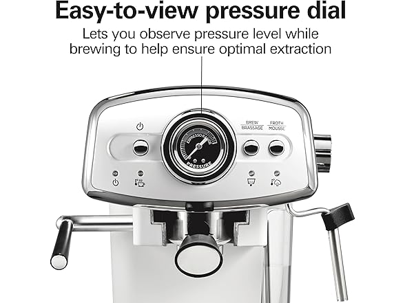 Hamilton Beach Slide & Lock Espresso Machine