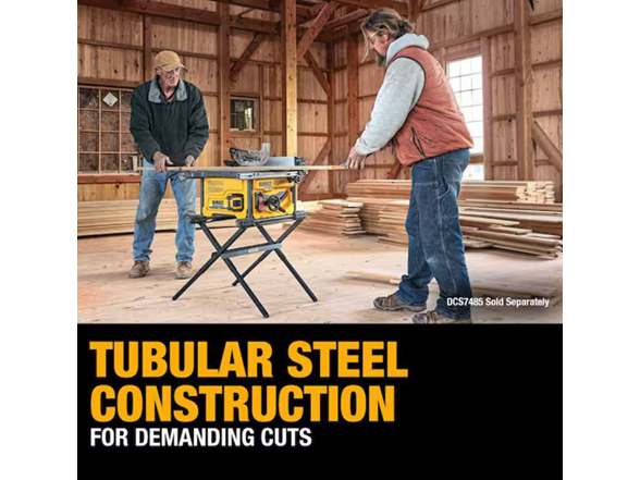 DEWALT DW7451 10 in. Compact Table Saw Stand for Jobsite