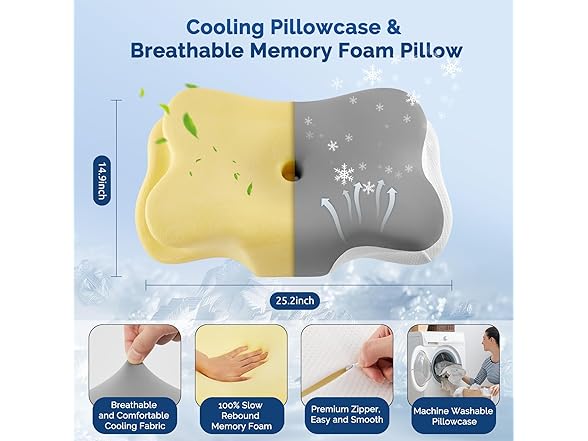 Silkena Cervical Neck Pillow