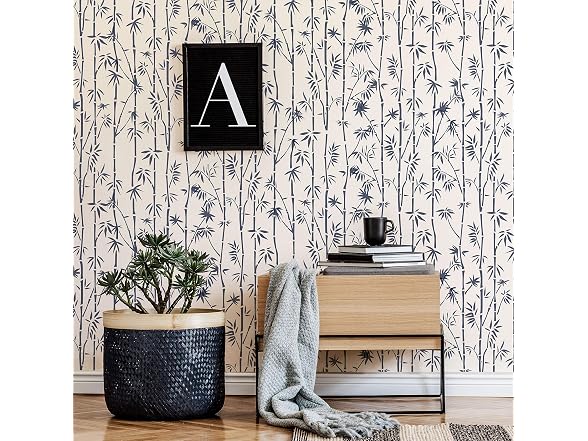 NAKLEO Floral Large Wall Painting Stencil