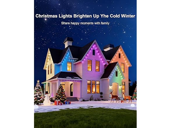 XINKAITE Permanent Outdoor Lights