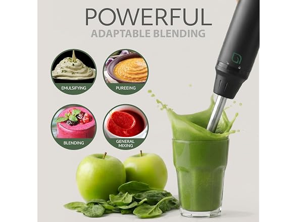WILLOW Eco Series 5 Speed Immersion Blender