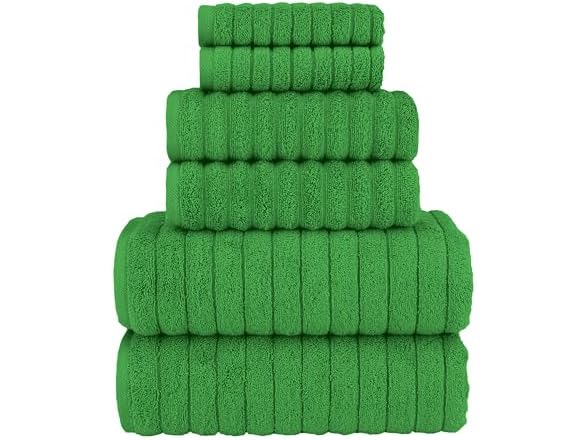 Elegant Comfort 100% Turkish Cotton 6-Pc Towel Set