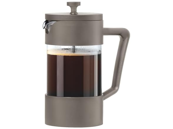 Oggi Borosilicate Glass French Press Coffee Maker - 34oz
