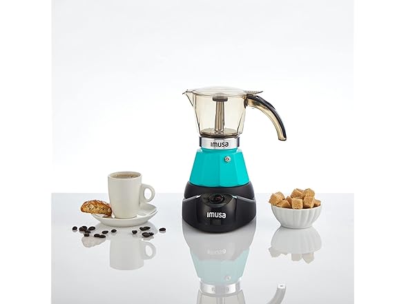IMUSA 3 or 2cup Electric Espresso Maker,