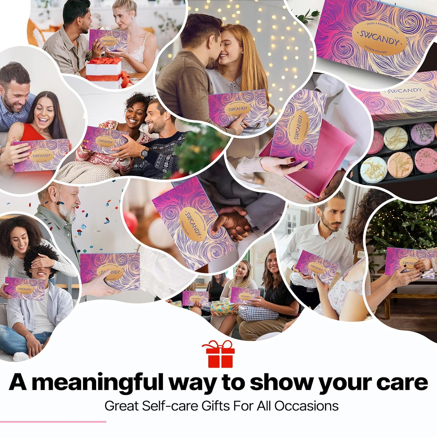 (2-Pack) Aromatherapy Shower Steamers, 8-Ct - Gallery 23