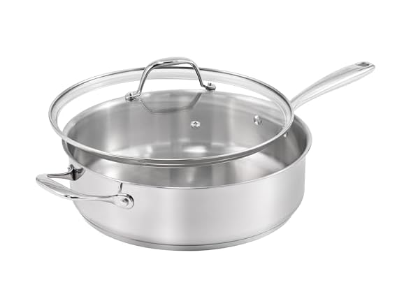 Guy Fieri's Flavortown 5 Qt. Stainless Steel Sautepan