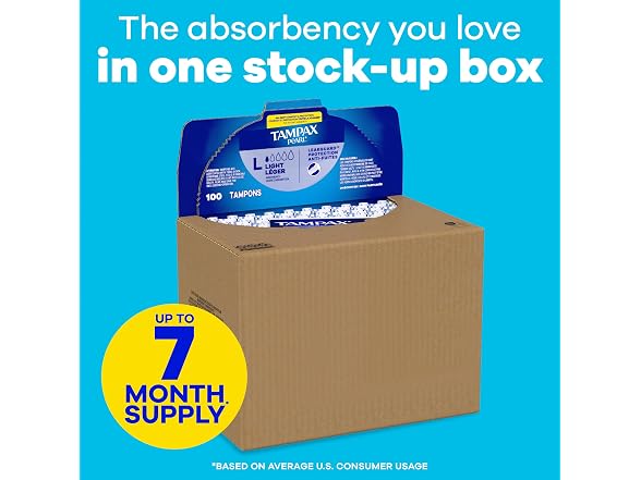 Tampax | Pearl Tampons 100 Count