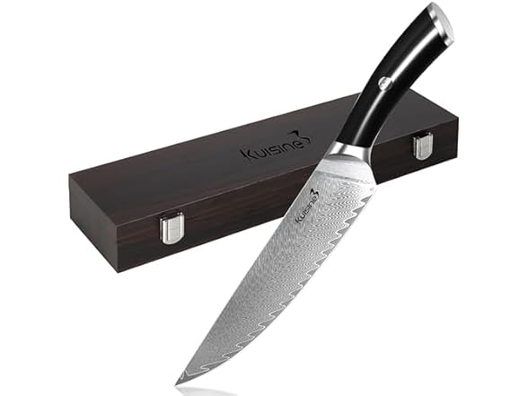 KUISINE Damascus Steel Kitchen Knife