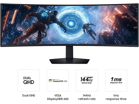 Samsung 49" DQHD Curved Monitor | LS49FG910ENXZA