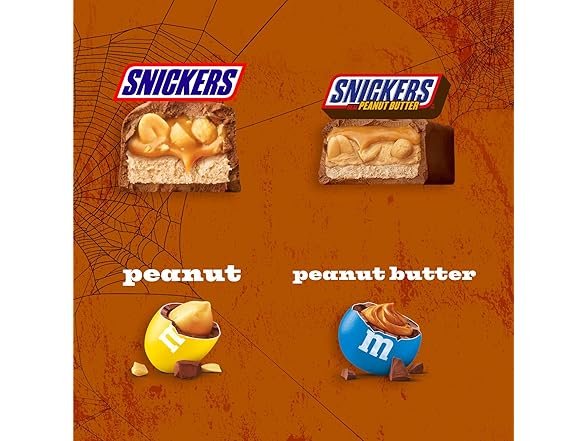 MMs Snickers Halloween Candy Variety 35c