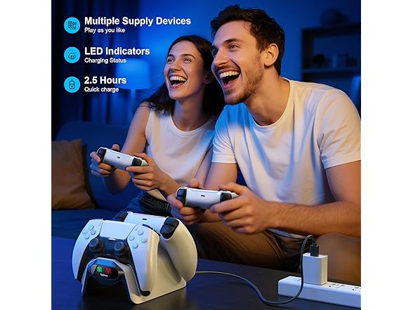 Fachixy PS5 Controller Charging Station