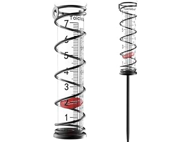 $12.99, Was $17.99, 27% Off! Toiclebor RM-BS7-001 Rain Gauge Outdoor Dual-scale dealfomo