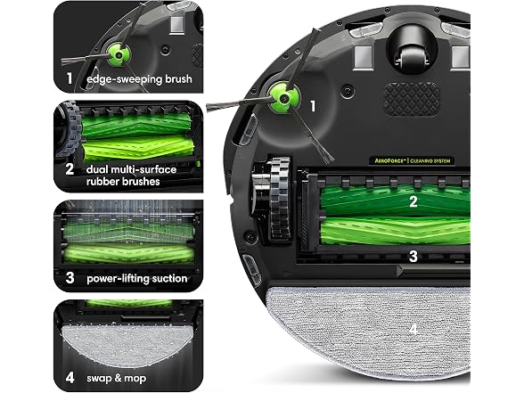 iRobot Roomba Combo i5+ Self-Emptying Robot Vacuum and Mop