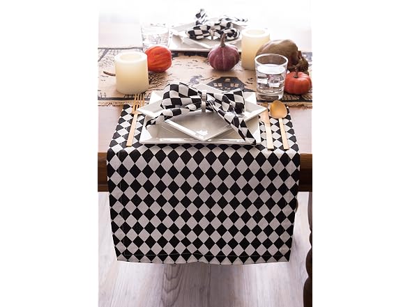 DII Halloween Tabletop, Harlequin Collection