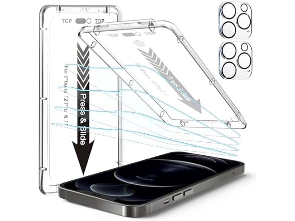 EZ-GLAZ iPhone 12 Pro Screen Protector