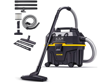 $49.99, Was $119.99, 58% Off! VEVOR Wet and Dry Shop Vac, 4 Gallon, 5 Peak HP dealfomo