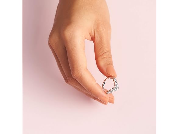 PANDORA Princess Wishbone Ring - Size 5, No Gift Box