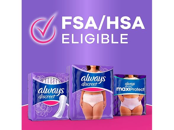Always Discreet | Adult Diapers for 64ct