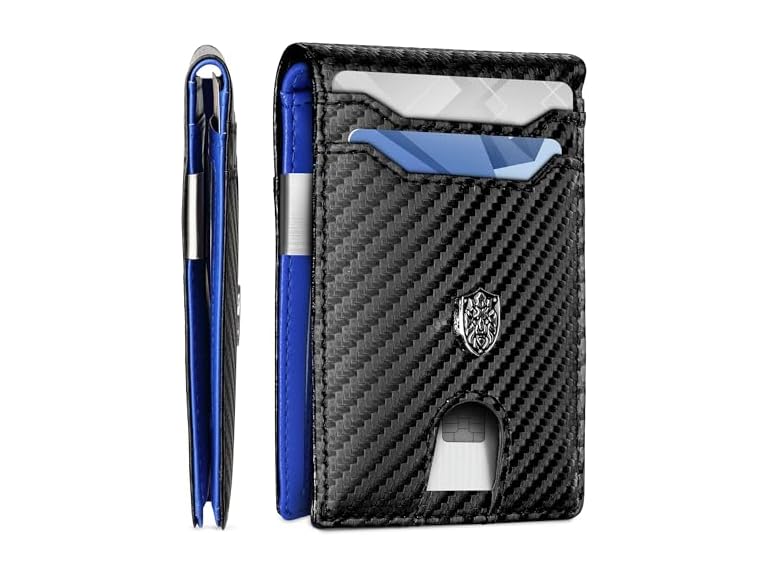 Slim Wallet RFID 12 Cards Holder