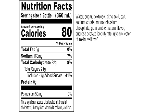 12PK Gatorade Thirst Quencher, Orange, 12 fl oz